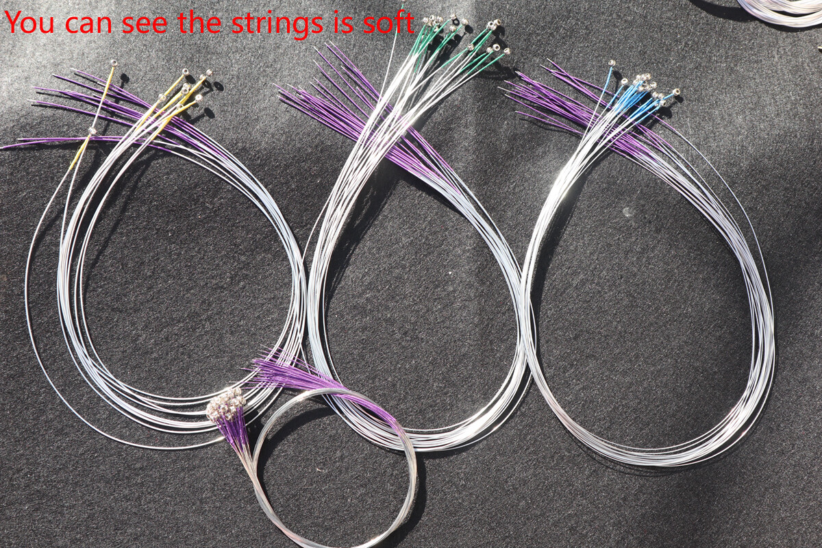 100 sets Medium soft Violin Strings 3/4-4/4 Good strings for Violins
