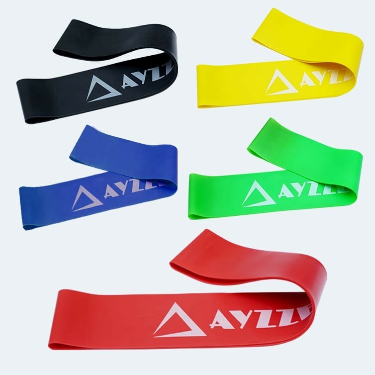 Ayzzel Resistance Bands Set of 5 Workout Exercise Gym in hand,Loop,Fitness,Yoga.