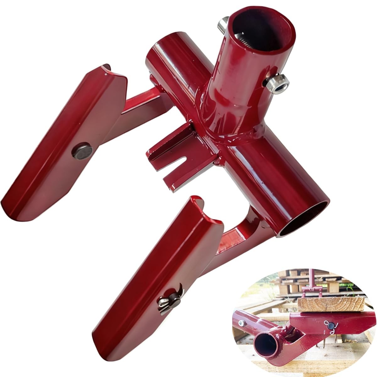 JINHAN Pallet Buster Articulating Head, Enhanced Deck Board Wrecker Pry Bar,...