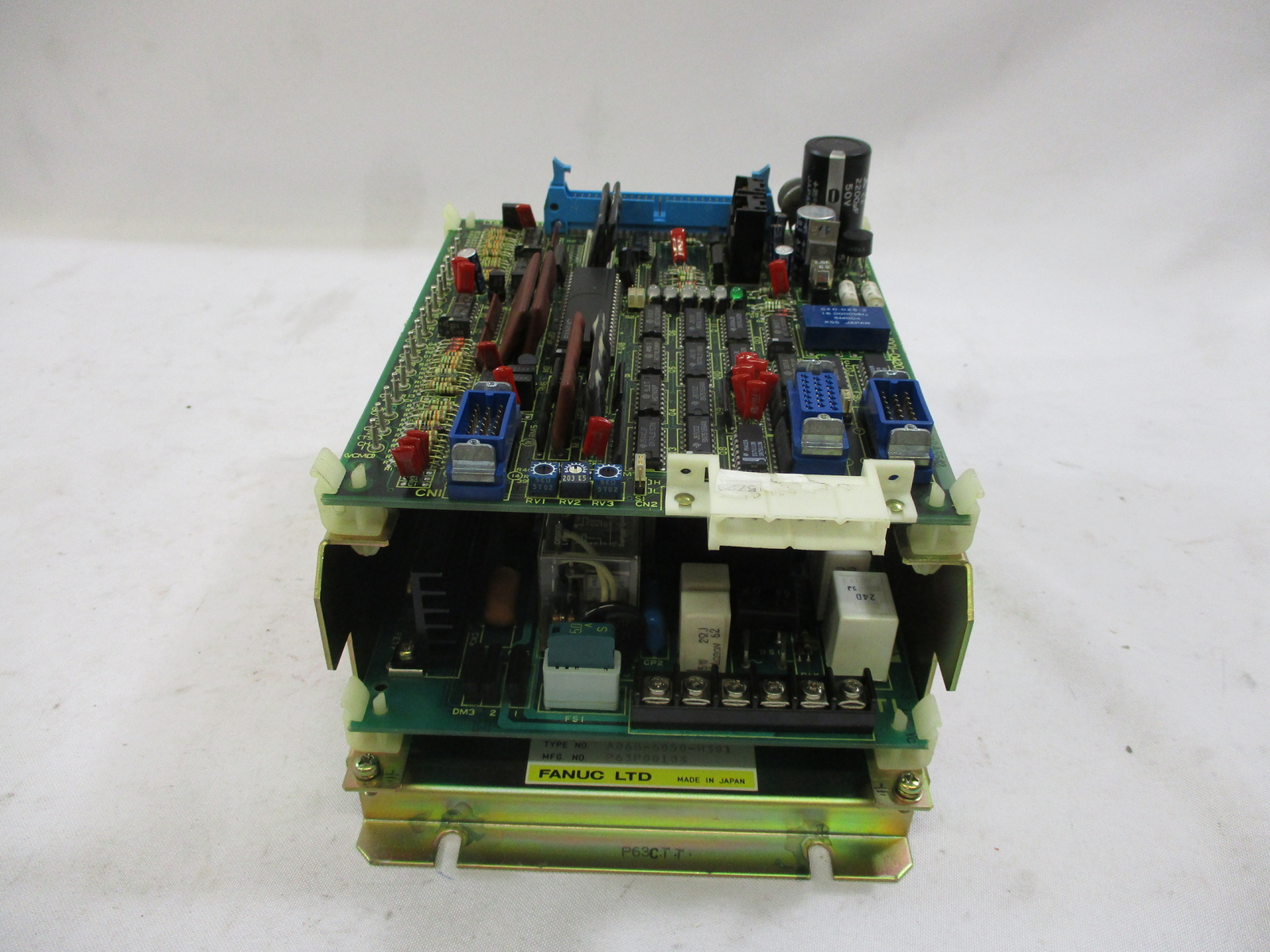 FANUC A06B-6050-H301 VELOCITY CONTROL UNIT P63P00108