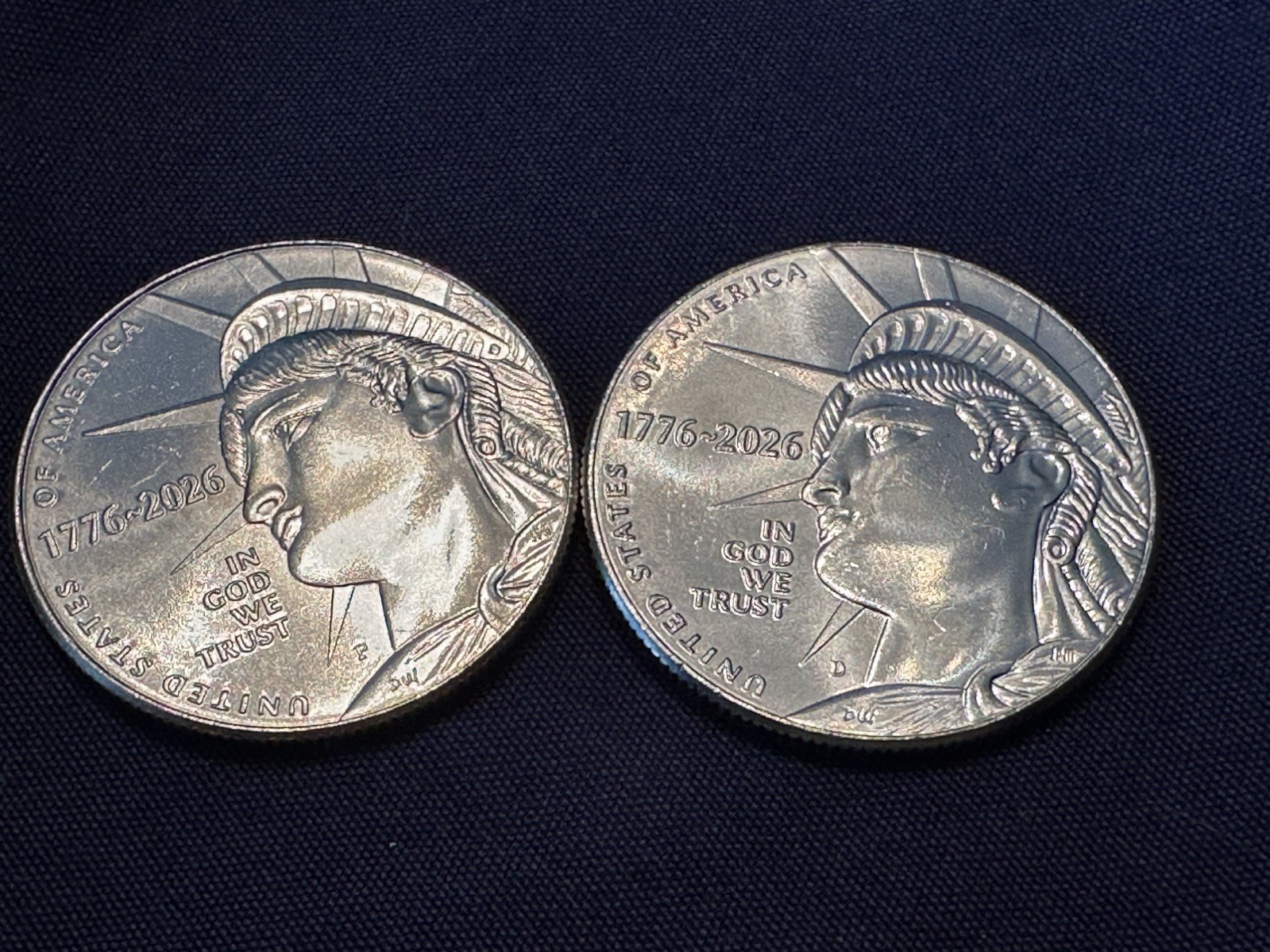 2026 P + D Set - Enduring Liberty Half Dollar Gem Brilliant Uncirculated