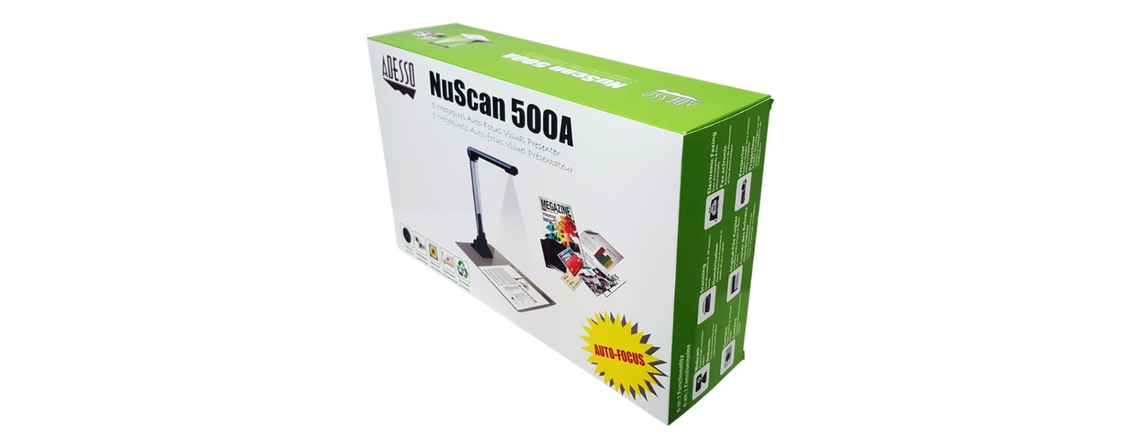 Adesso® NuScan 500A 5-Megapixel Auto-Focus Visual Presenter  NEW