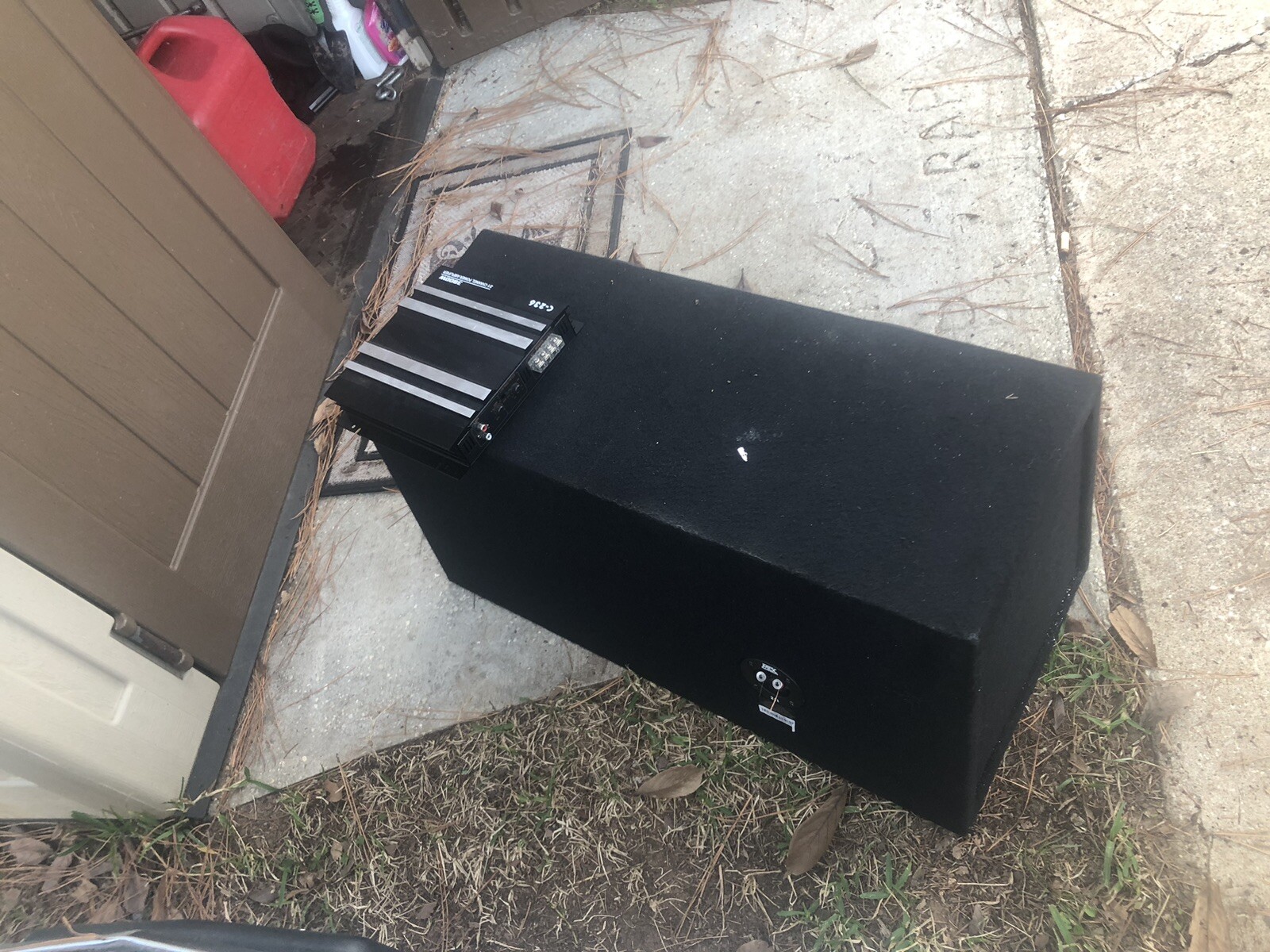 Speaker and Amp