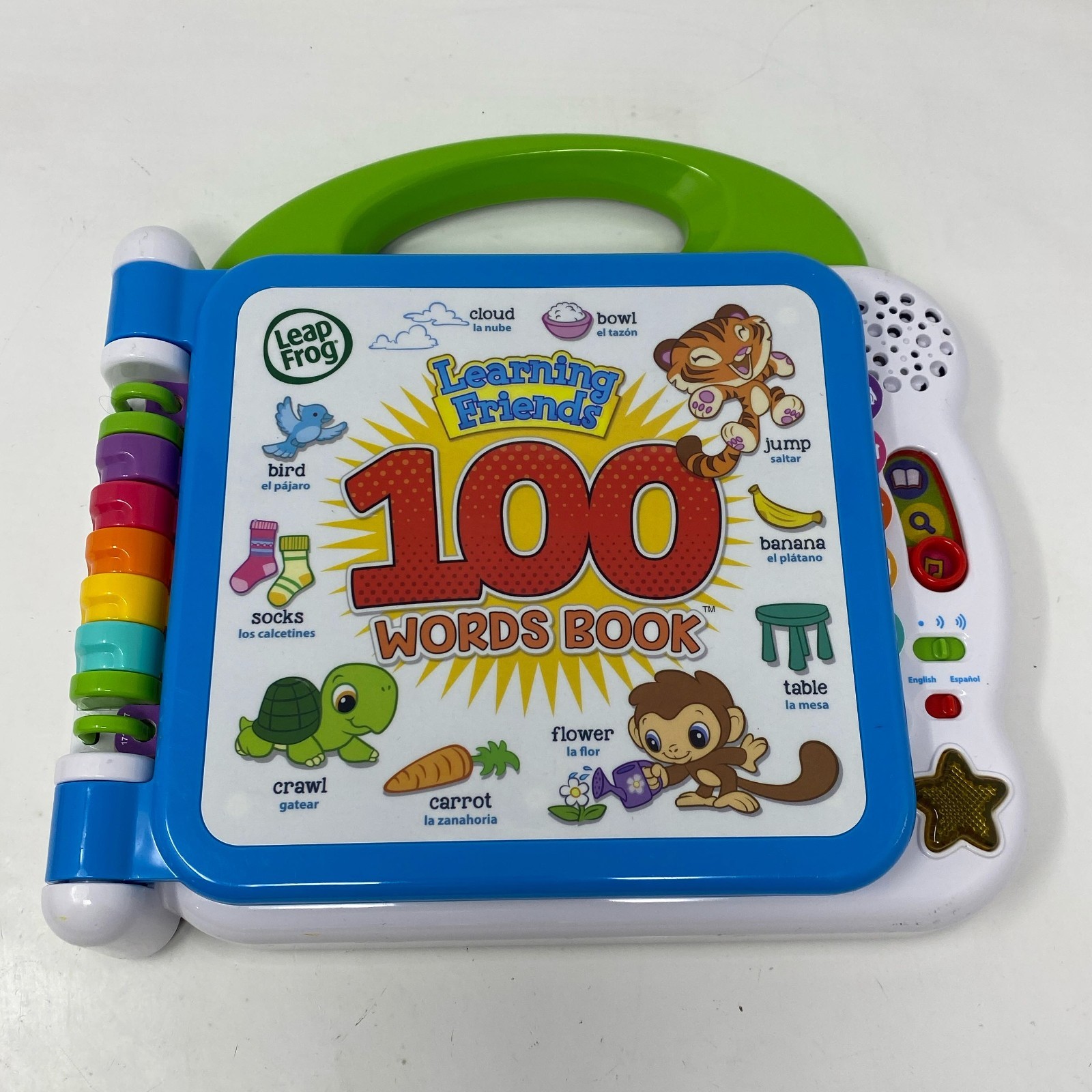 LeapFrog Learning Friends 100 Words Book, Green/Blue
