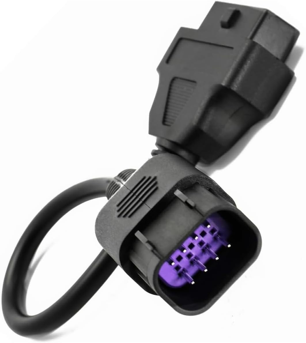 Motorbike OBD1 Adapter Cable 8 Pin for Polaris ATV RZR to OBD2 16 Pin Motorcycle