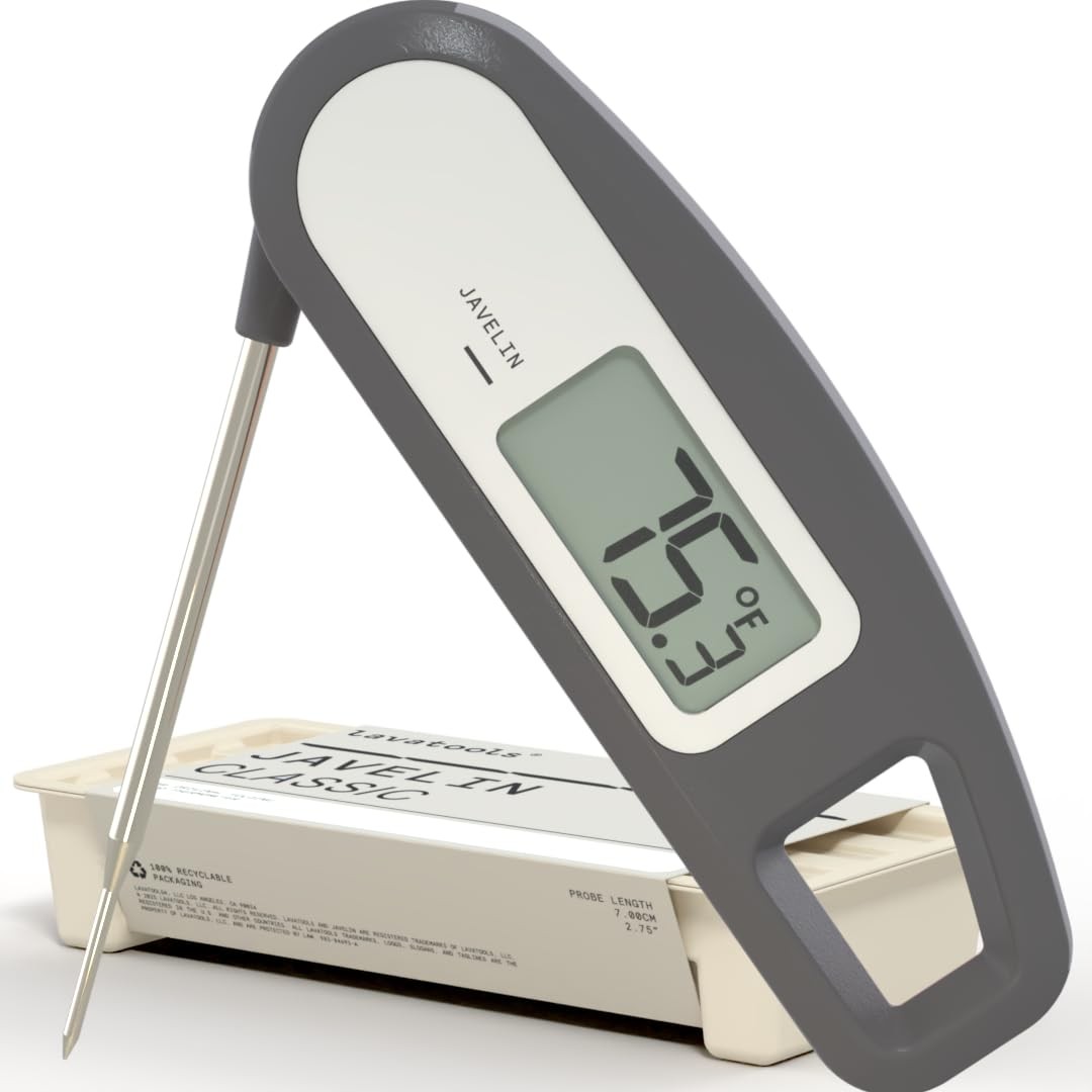 Lavatools Javelin® Ultra-Fast 3-Second Digital Instant Read Meat Thermometer fo