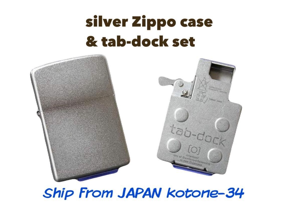 Tab-Dock for Zippo Replacement inner Frisk Pill Case with Tracking from JAPAN