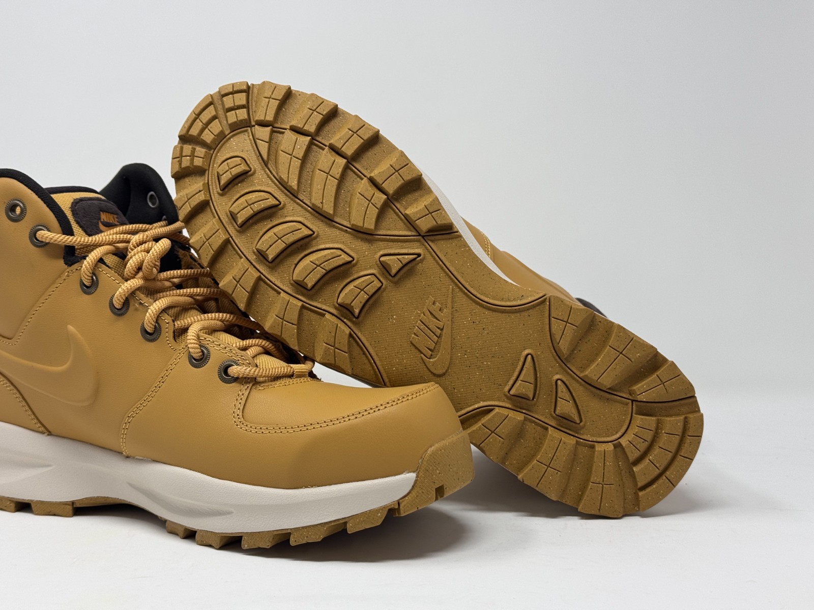 Nike Manoa Leather Haystack Birch Tan Mens Boots HF7095-700 NEW Multi Size