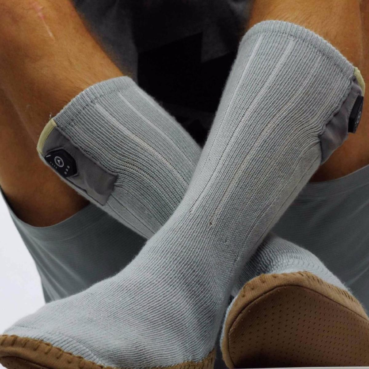 FNDN 3.7V Heated Slipper Socks S/M