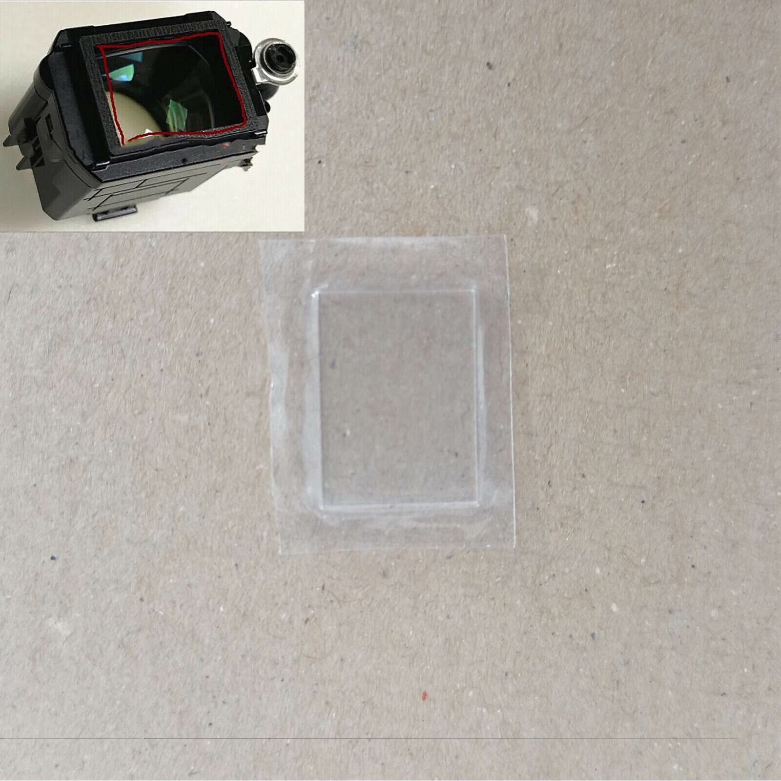 Replacement Viewfinder Eyepiece Lens Glass for Sony A7R/A7R2/A7M2/A7R4/R3 Camera