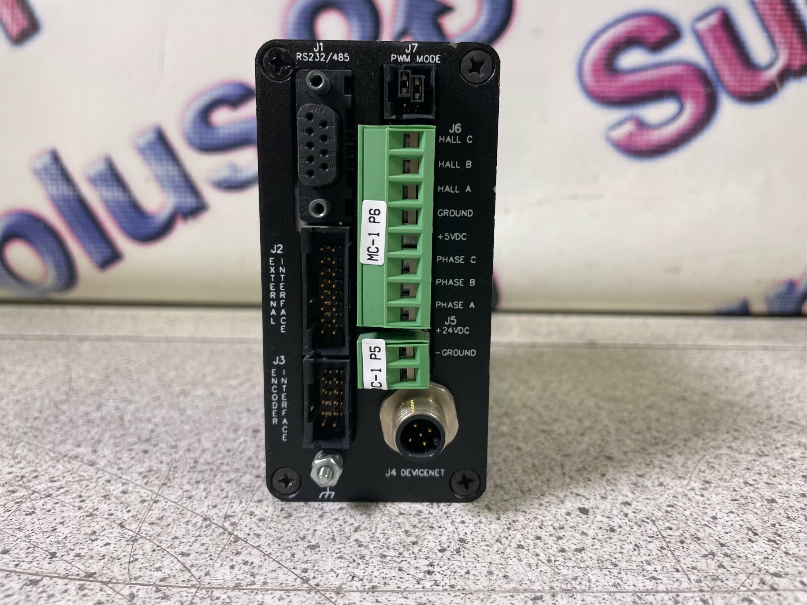 Micro Mo MVP 2001 Single Axis Intelligent Drive MVP 2001A02-0001-07