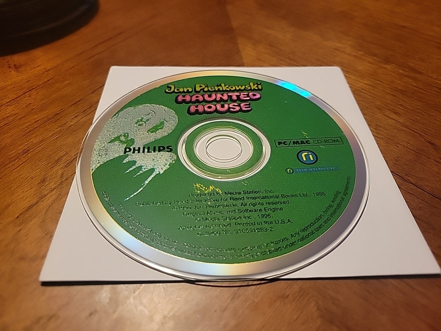 VTG Jan Pienkowski - Haunted House (PC MAC CD ROM, 1995) VTG Complete Halloween
