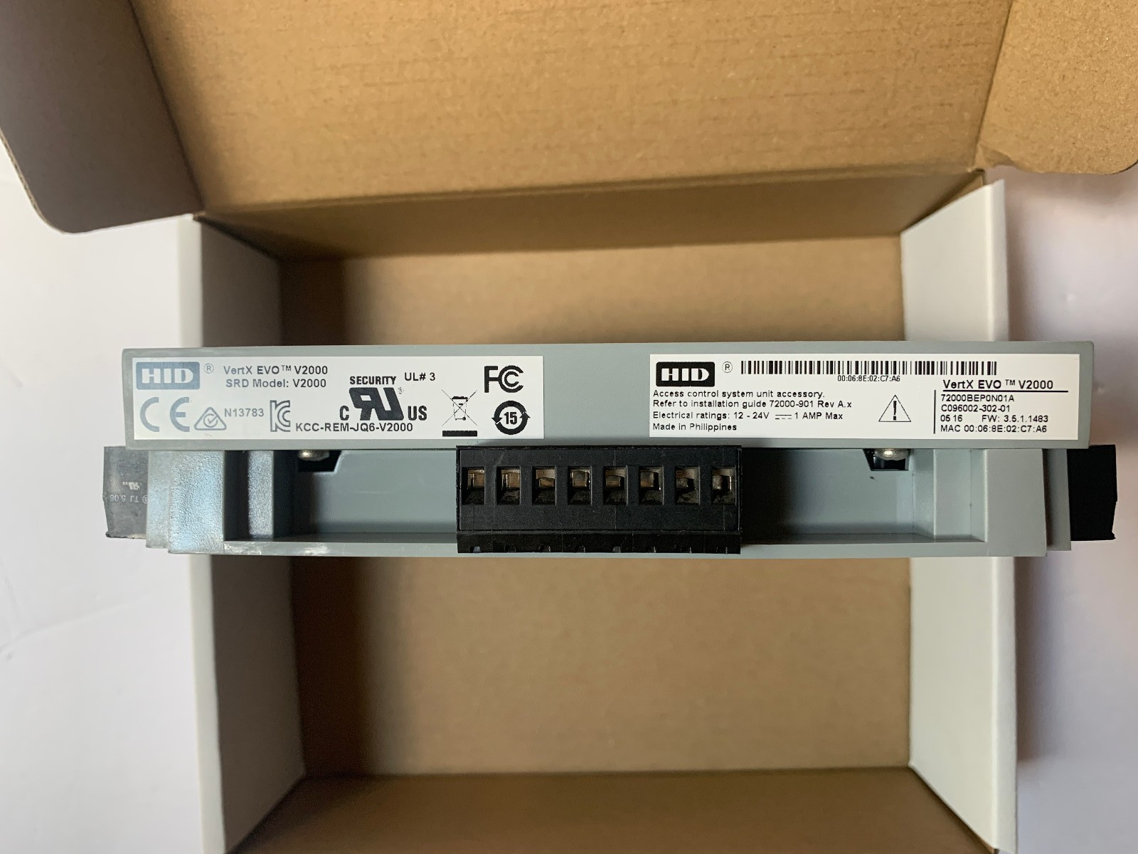 HID VertX EVO® V2000 Reader Interface Networked Controller