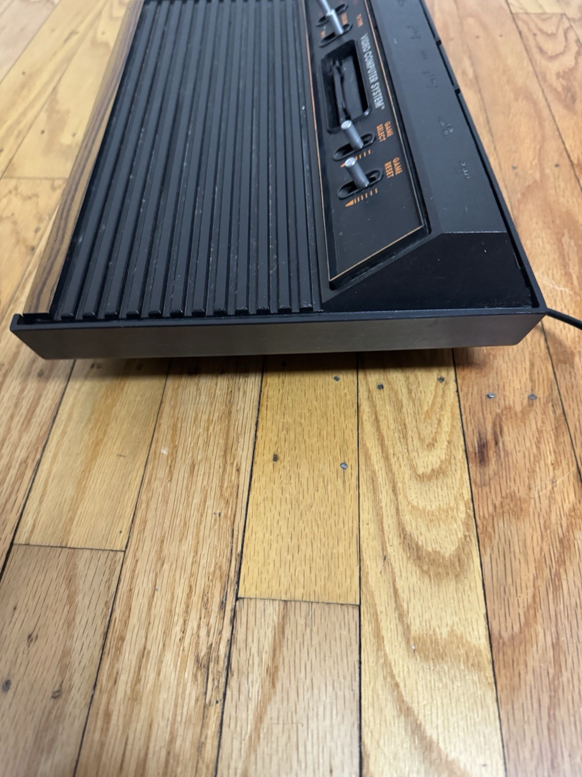 Vtg Atari 2600 System Console Manual Inserts Games Joystick Paddles Power WORKS