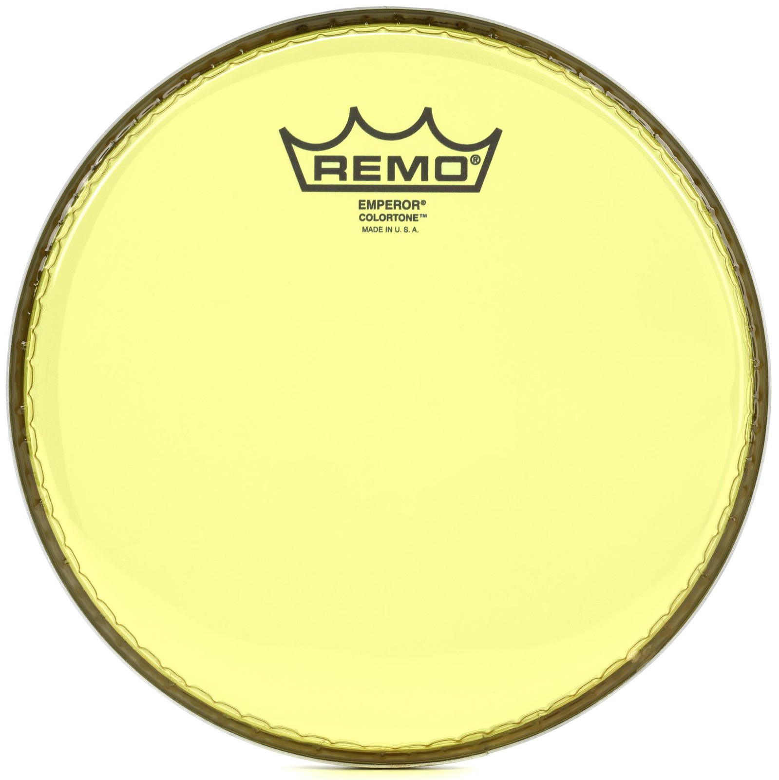 Remo Emperor Colortone Yellow Drumhead - 8 inch (2-pack) Bundle