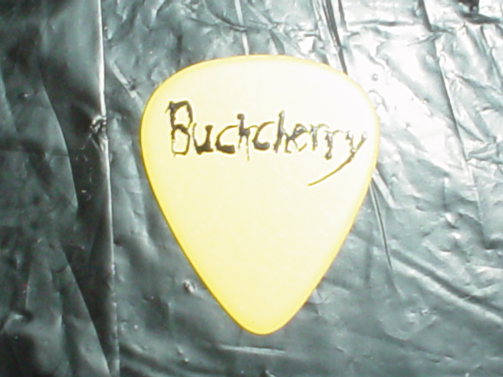 BUCKCHERRY Josh Todd Band Logo & J.B 2000's LIT UP Concert Tour GUITAR PICK #1
