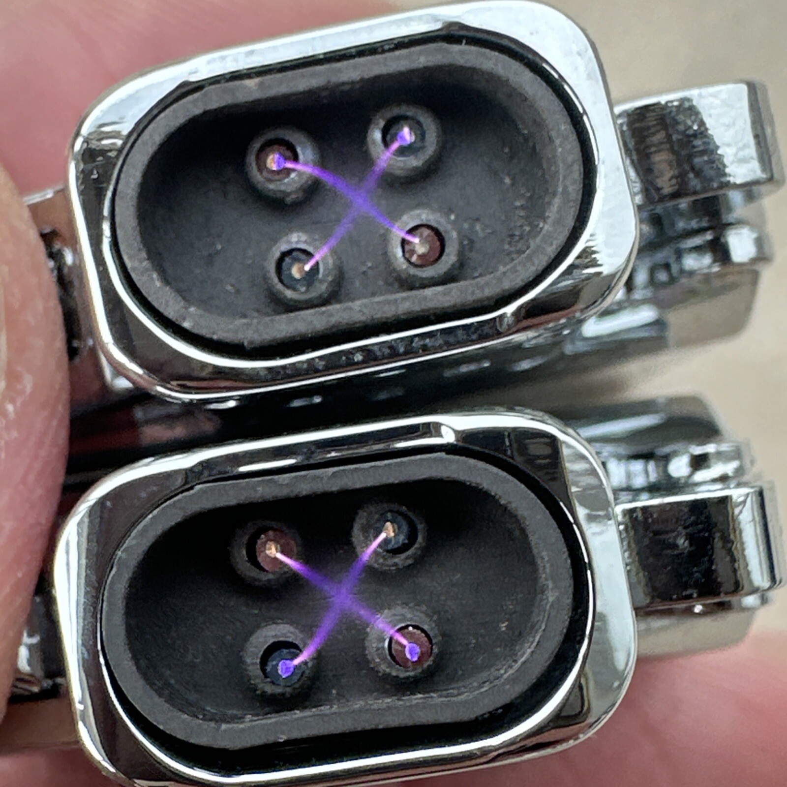 2 X Zippo Arc Lighter Insert. NEW UNUSED.