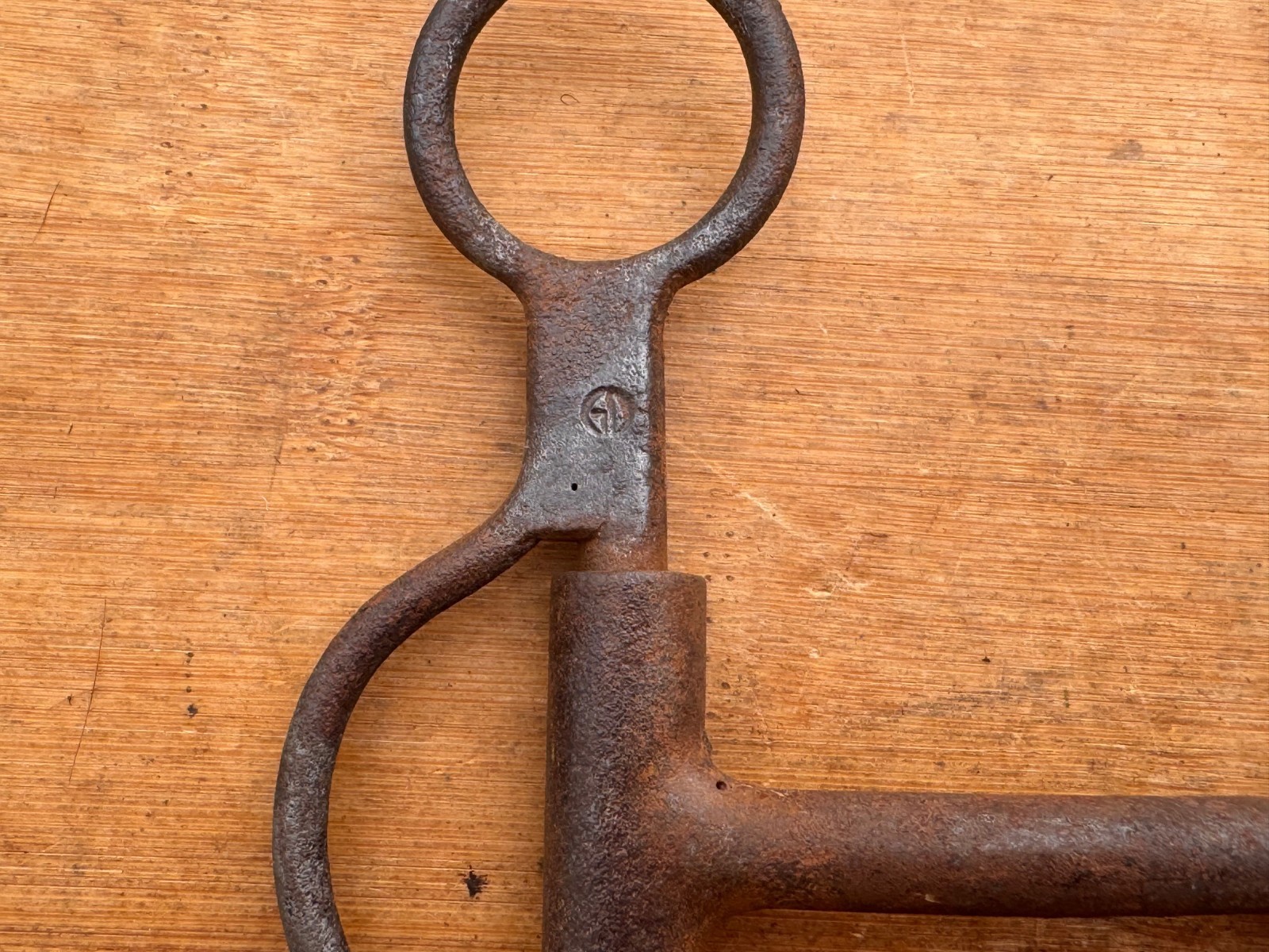 GREG DARNALL Smooth Mouth Loomis Shank Western Bit ~ 5"