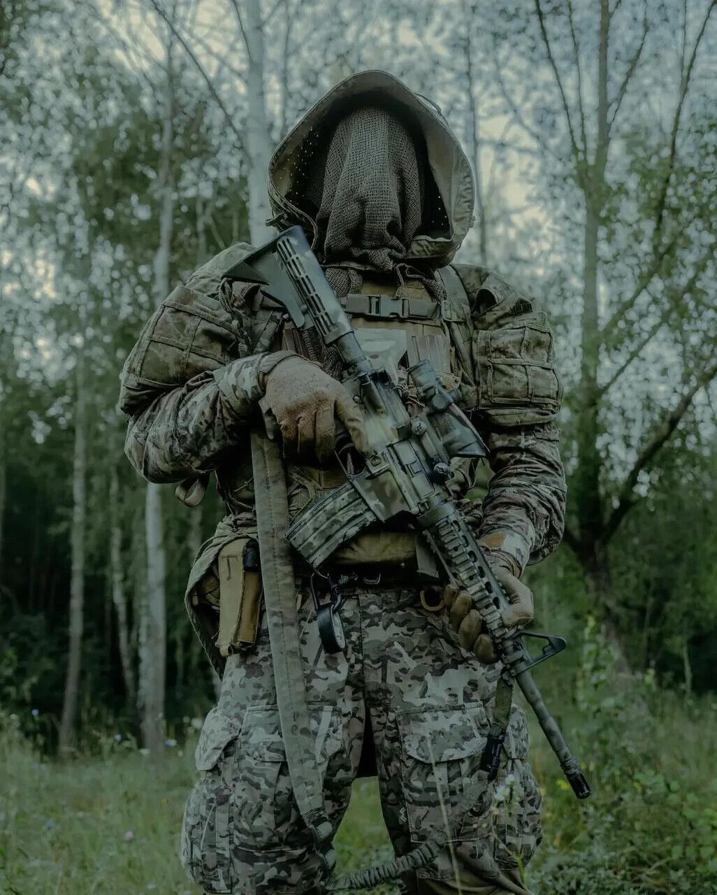 The camouflage kit "COBRA" does not light up