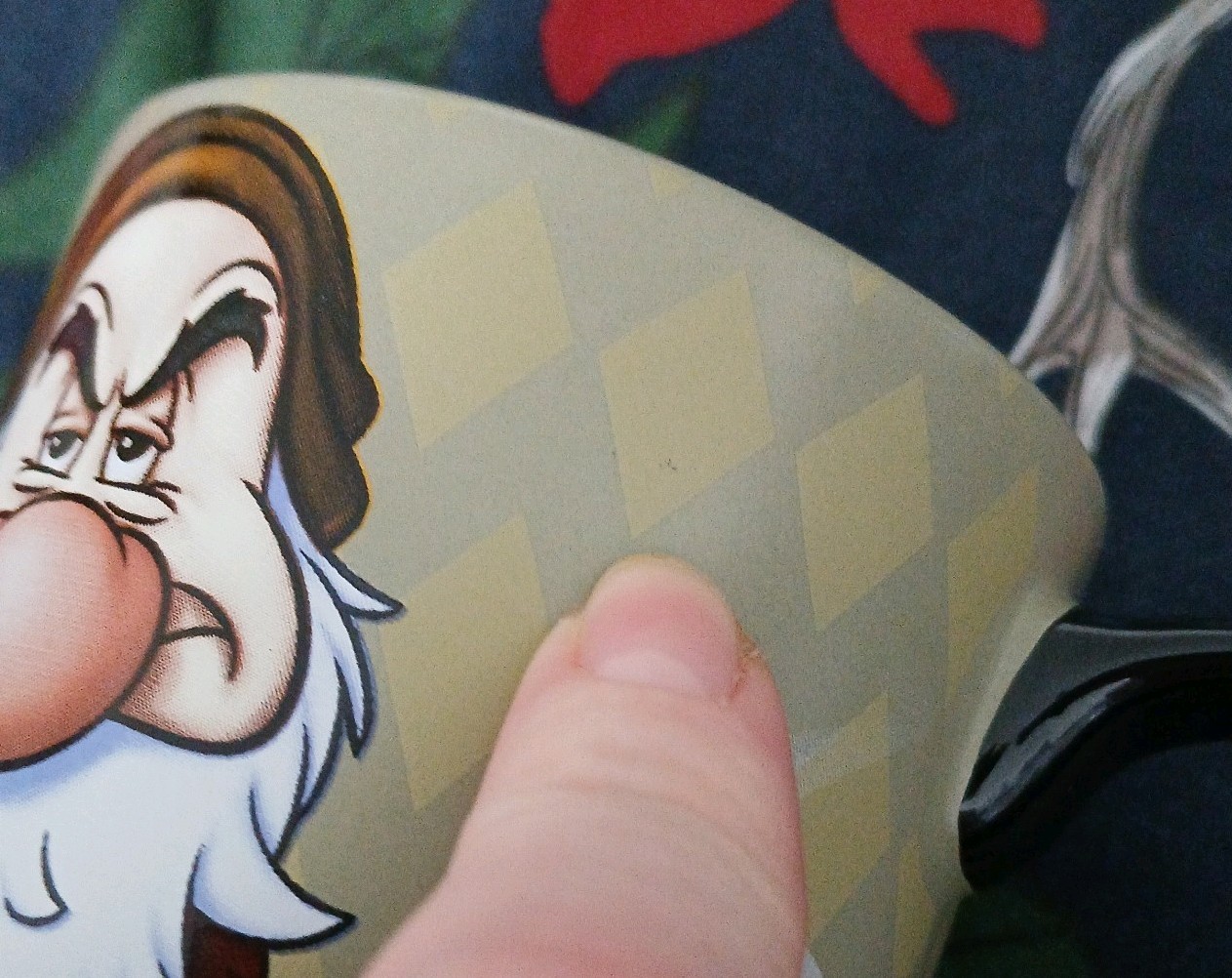 DISNEY PARKS Snow White GRUMPY "I HATE MORNINGS!" Large Drinking Coffee Tea Mug