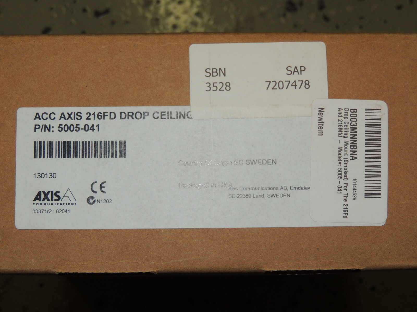 Axis 216FD Pendant Kit for Security Camera New 5502-021