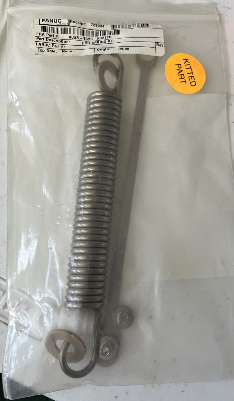 FANUC #A05B-1523-K321FC FOC SPRING KIT