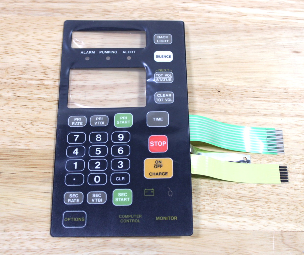 Baxter Flo-Gard 6201 Front Keypad Label