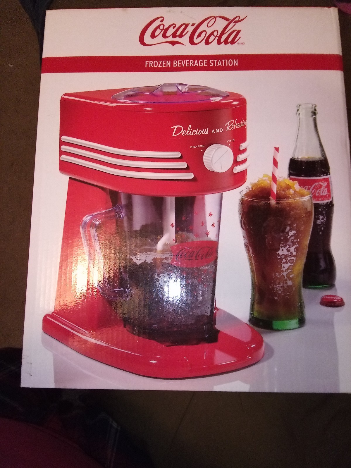 Collectible Coca-Cola Frozen Beverage Station Ice Shaver - Brand New