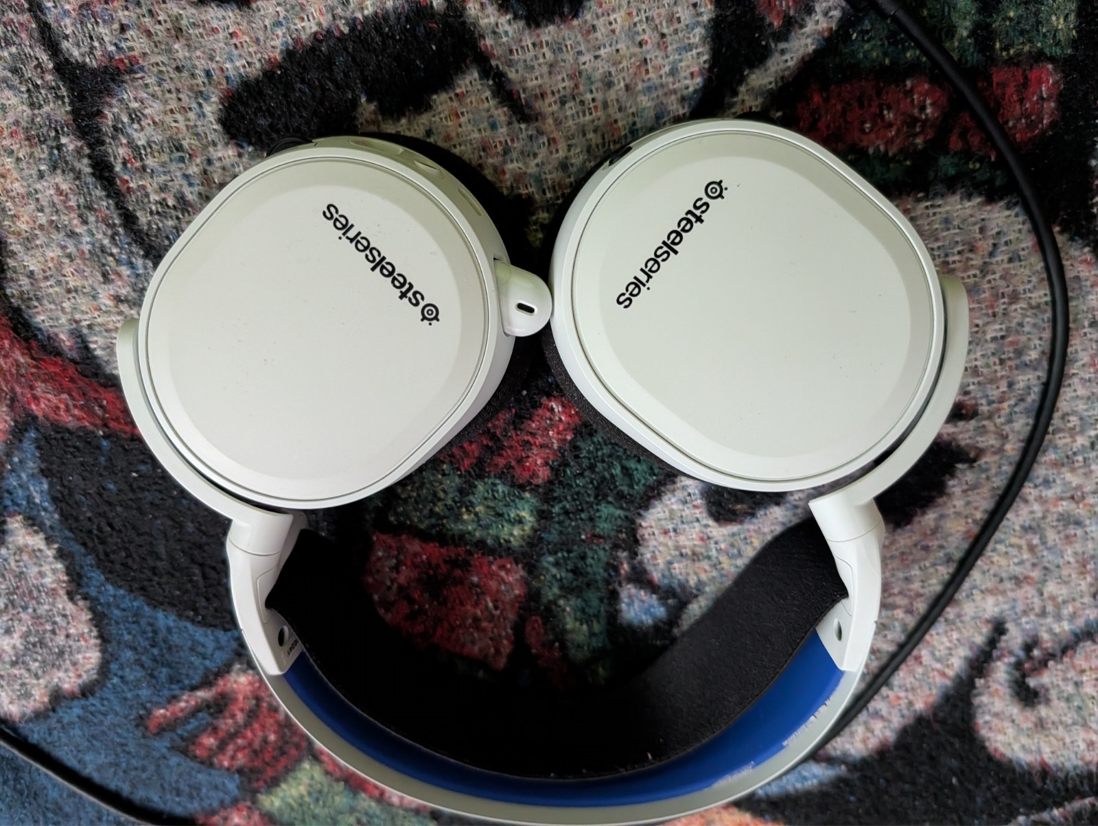 SteelSeries Arctis 7P Plus Wireless Over-Ear Gaming Headset - White