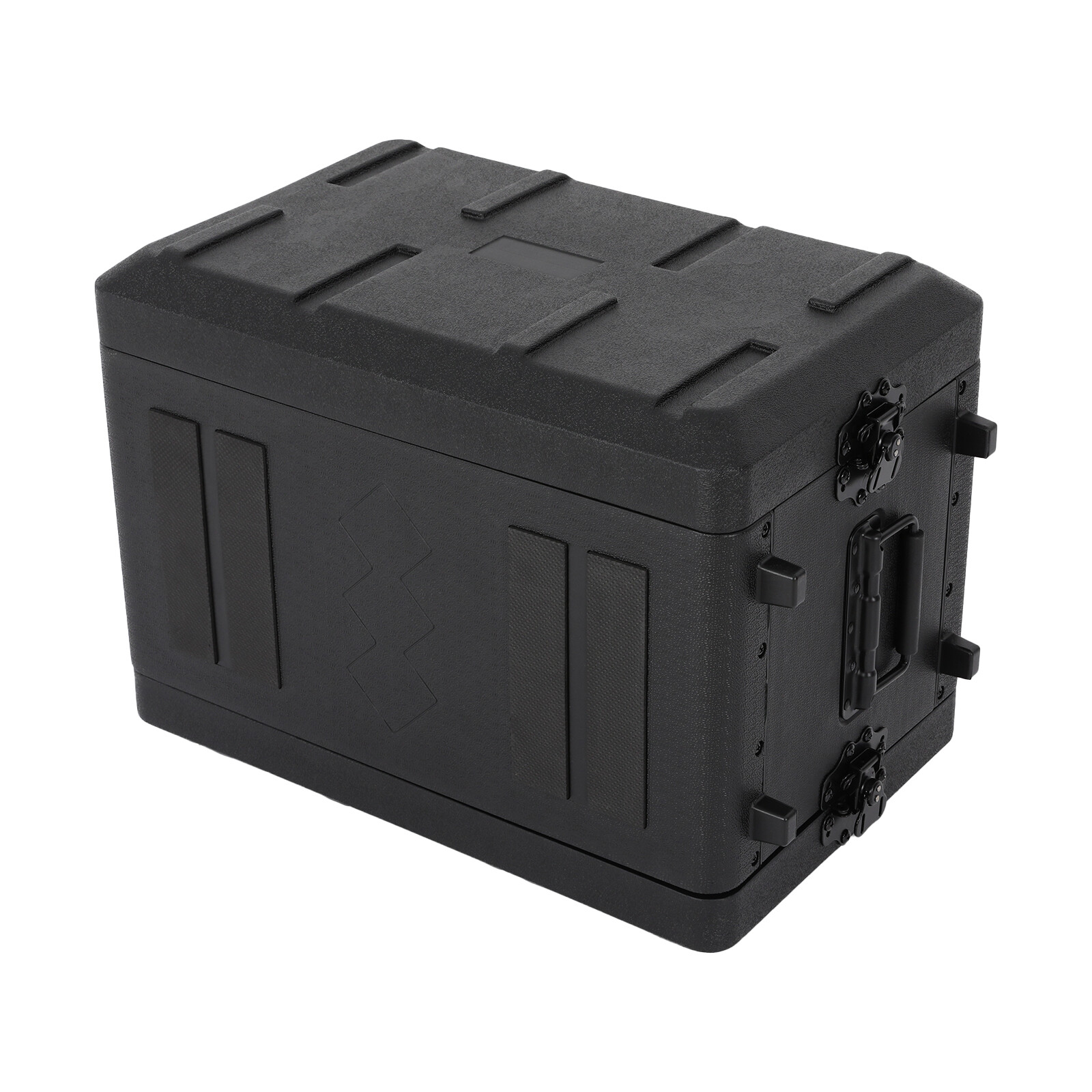 6u Rack Case Dust-proof With Microphone Storage Equalizers Amplifiers Speaker