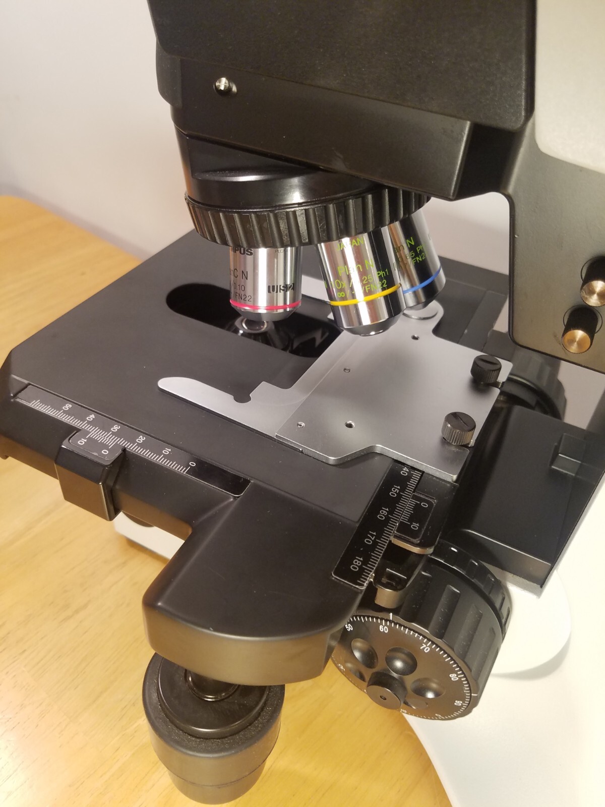 Olympus BX45 TF Phase Contrast Microscope 4/10/40x