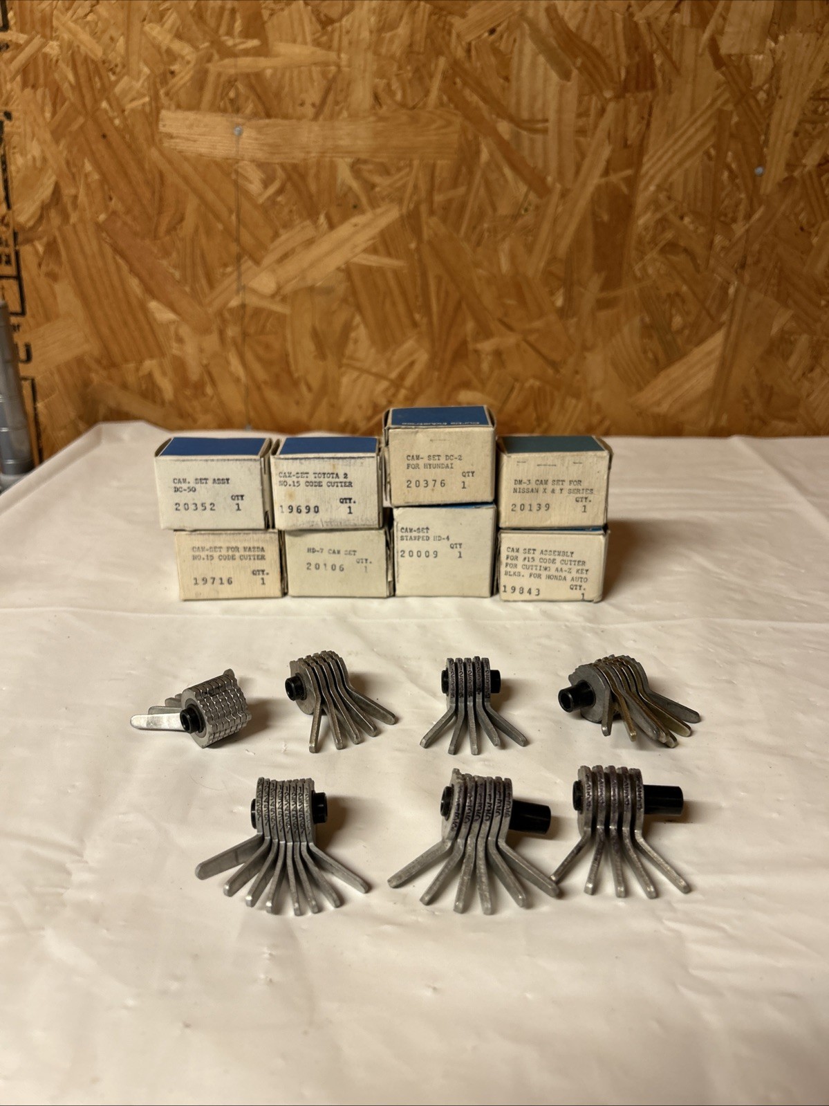 Curtis CAM-SET Lot Of 15.  Box 9A