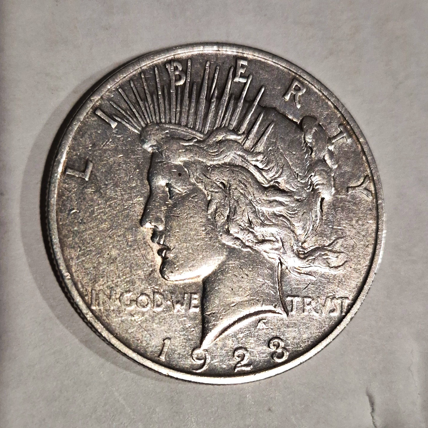 🔥SILVER BEAUTY🔥 1923 Peace Silver Dollar $1 Denver Mint 90% Pure Silver!