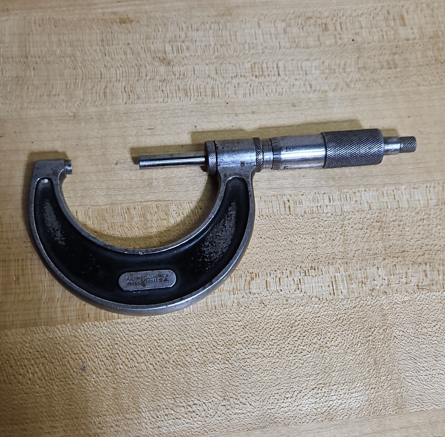 Starrett Outside Mechanical Micrometer 1-2 in Range 0.001 in MPN No.226