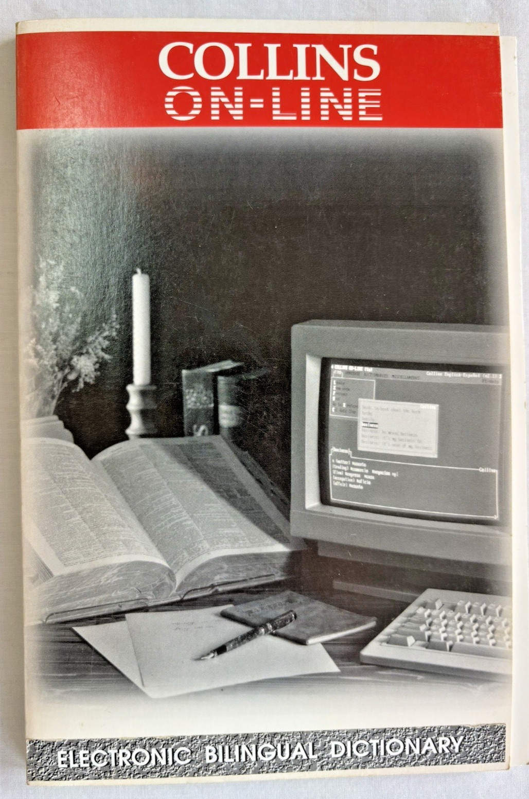 COLLINS ON-LINE VER. 2 ELECTRONIC BILINQUAL DICTIONARY USER'S MANUAL & MORE
