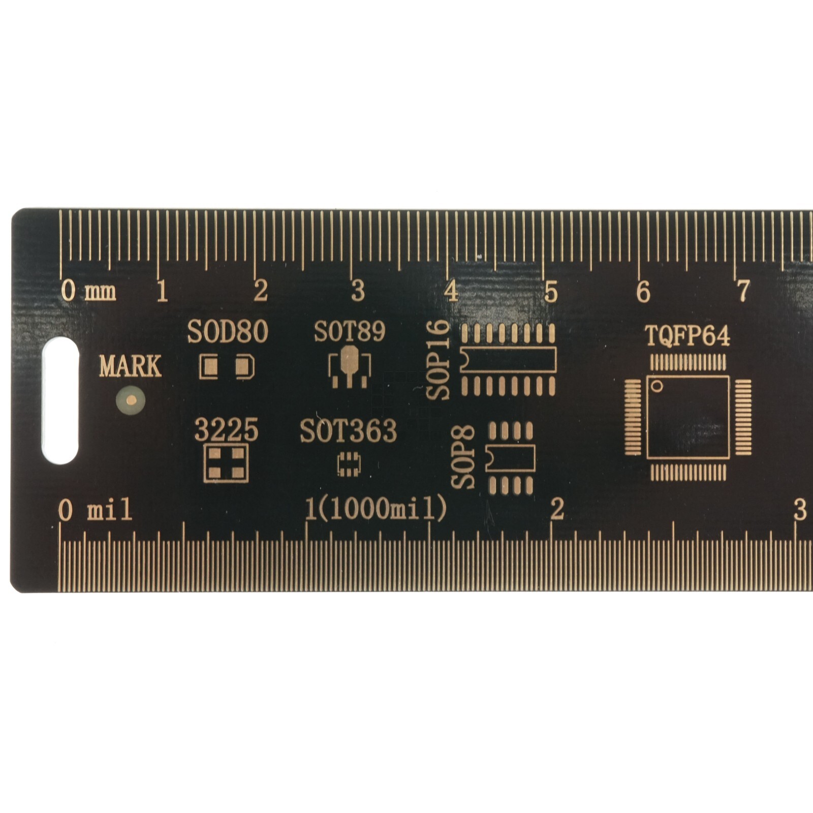 DIY More 020097 20CM Printed Circuit Board PCB Ruler
