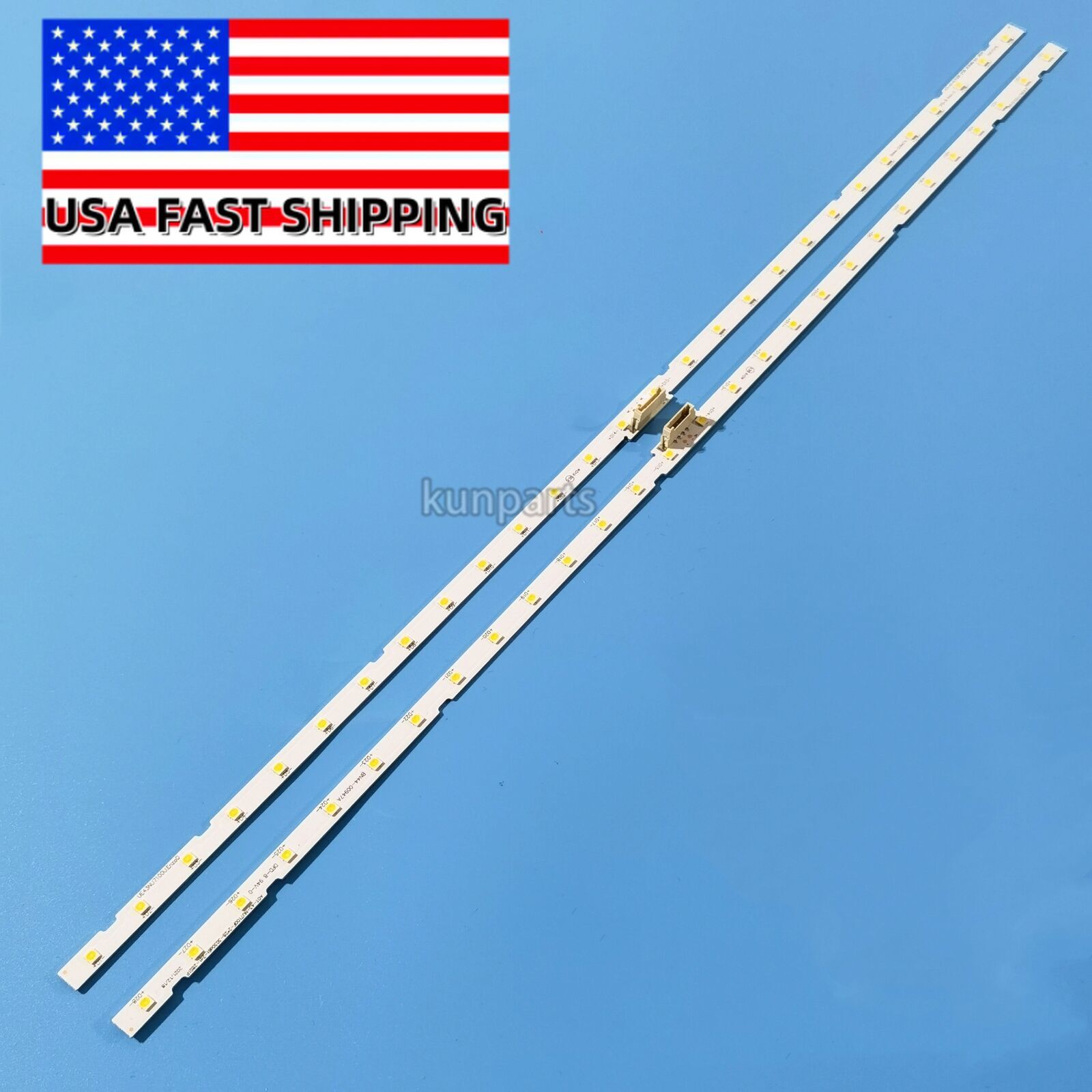 LED strip(2)for Samsung UN43NU6950 UN43NU6900 UE43NU7100 BN61-15482A UE43NU7170