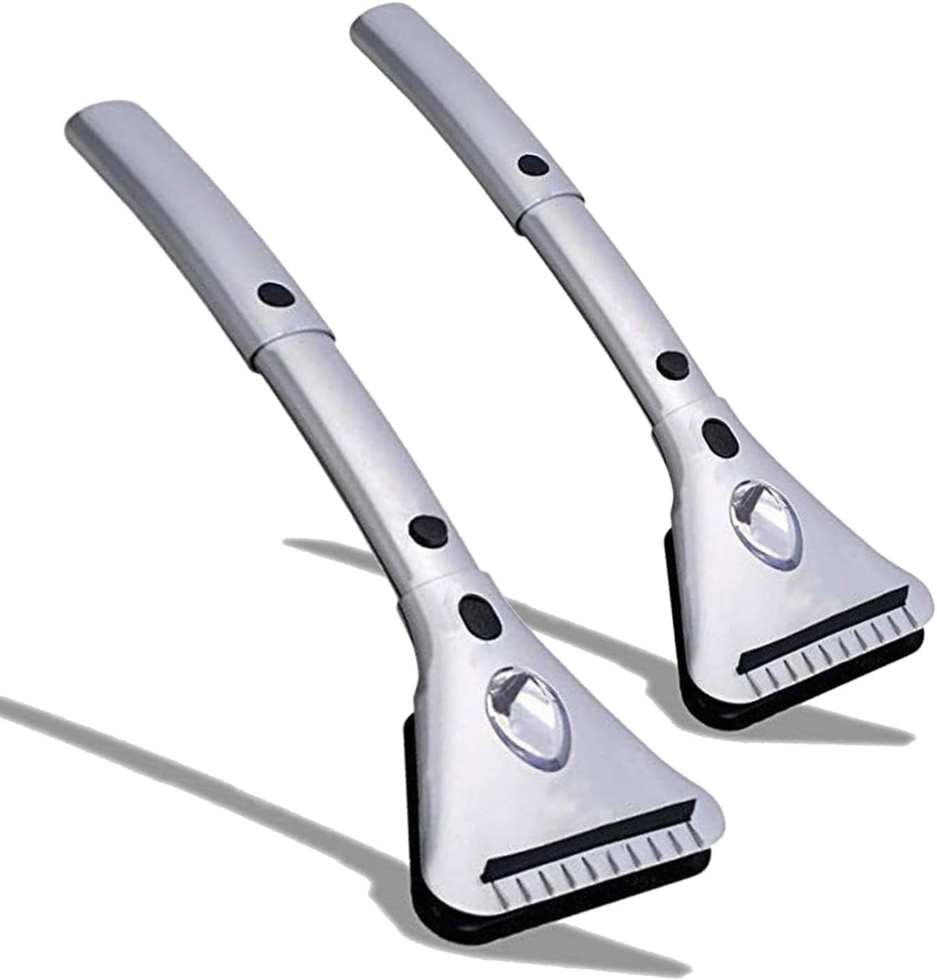 Heated Car Window Ice/Snow Scraper Extendable Auto Windshield Heated Scraper ...