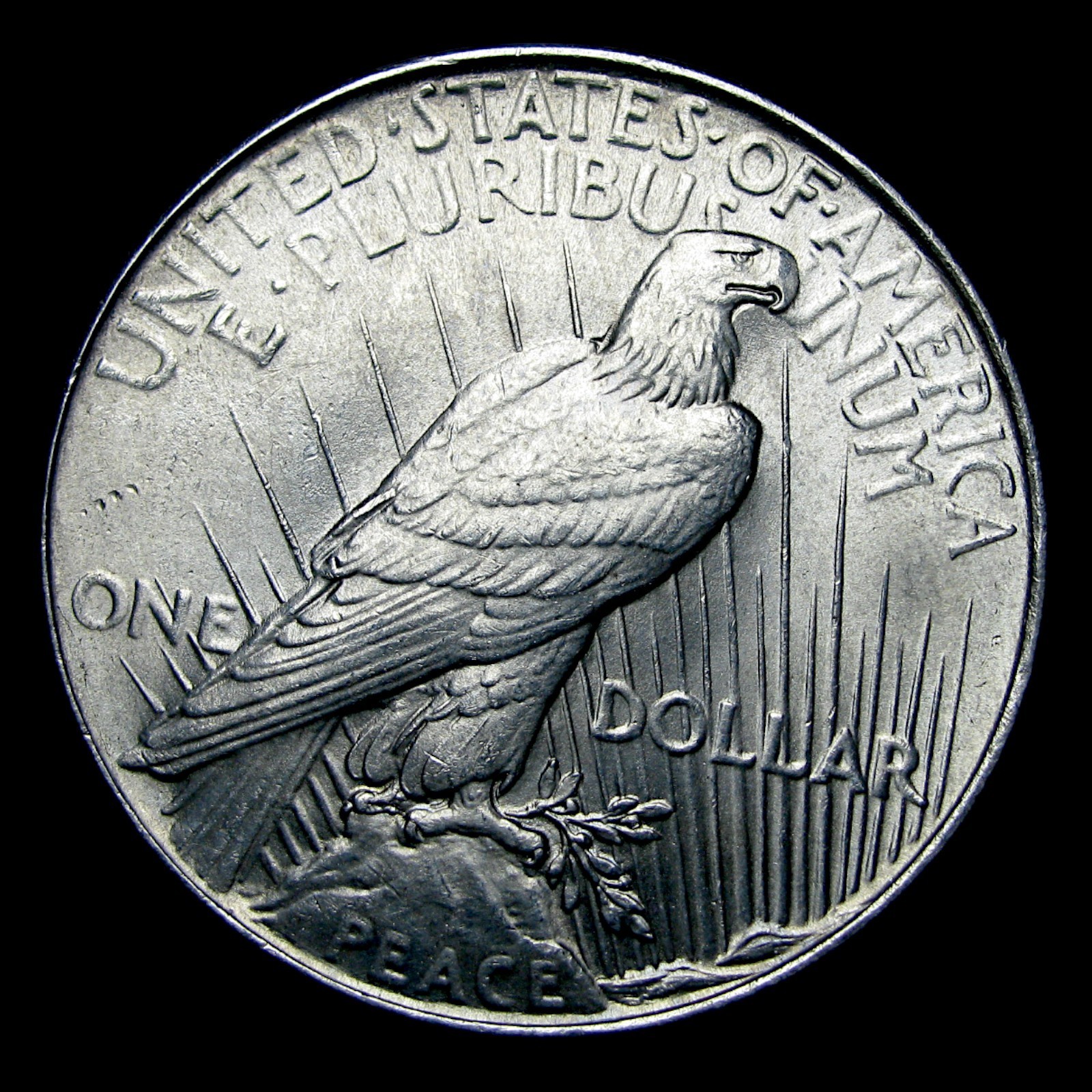 1934 Peace Dollar Silver ---- Unc Stunning Coin ---- #PP265