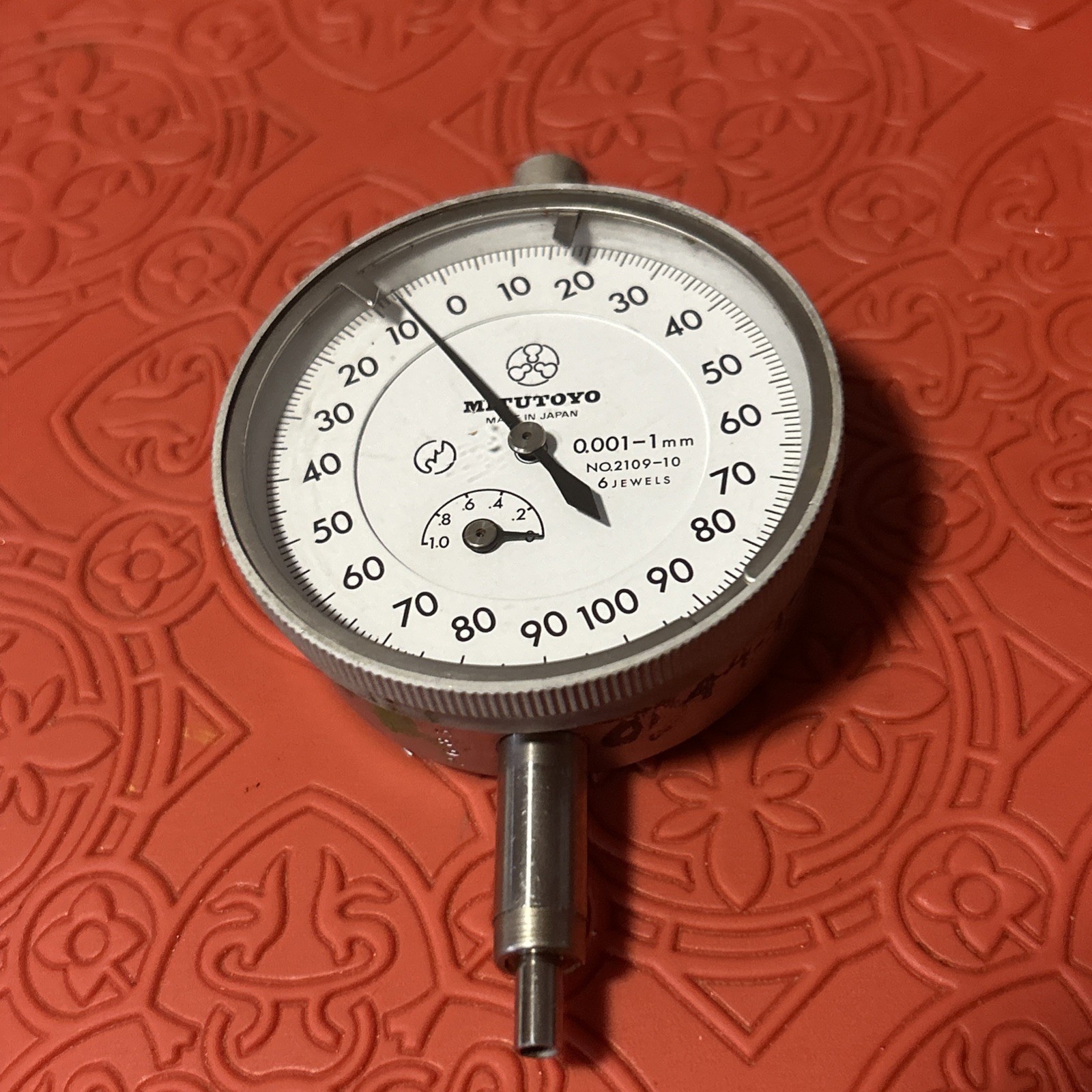 Mitutoyo No. 2109-10 Dial Indicator (SU38)
