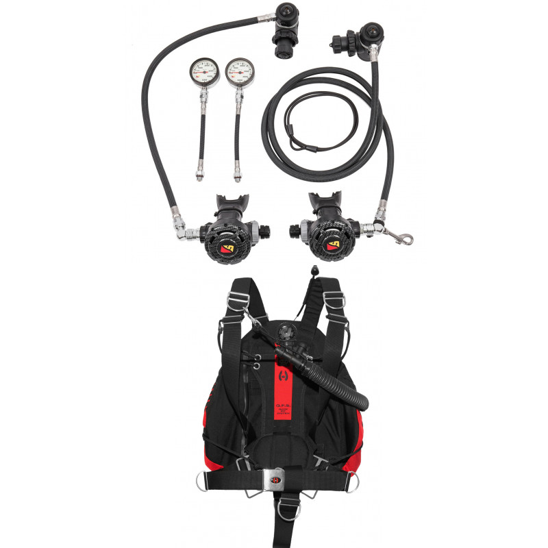Hollis Katana 2 with Regulators Sidemount Package