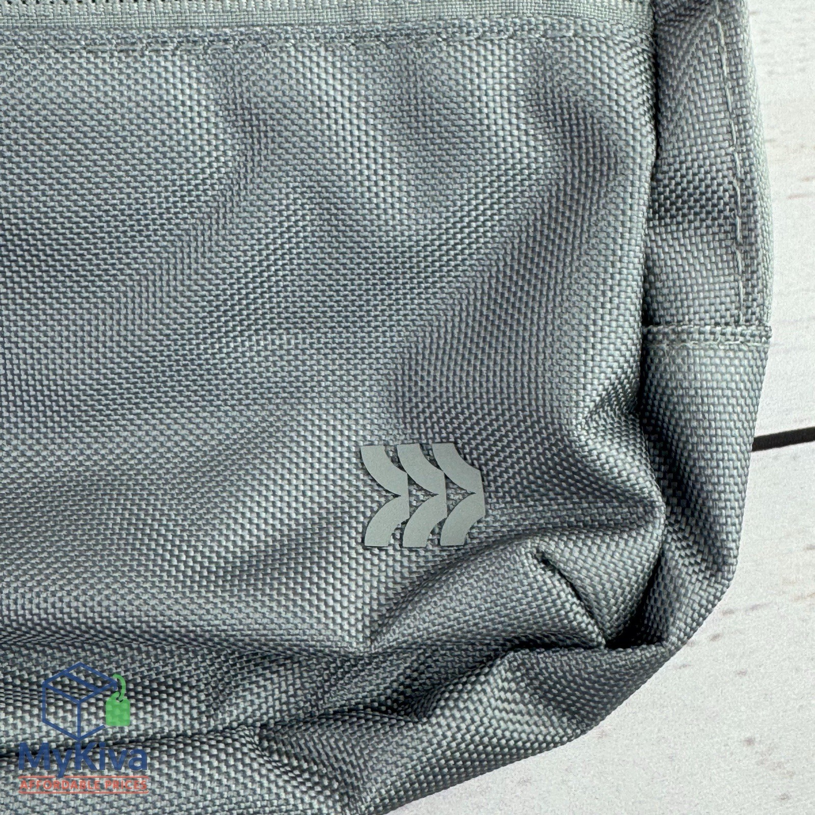 Belt Fanny Pack All In Motion Gray Adjustable Strap Recycled Polyester