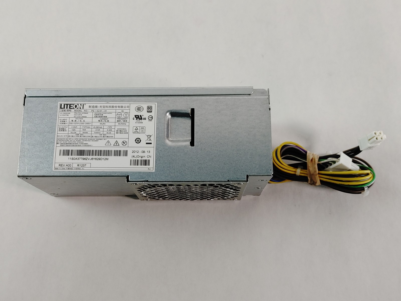 LiteOn PS-4241-01 240W Power Supply for ThinkCentre M92P / M75e SFF