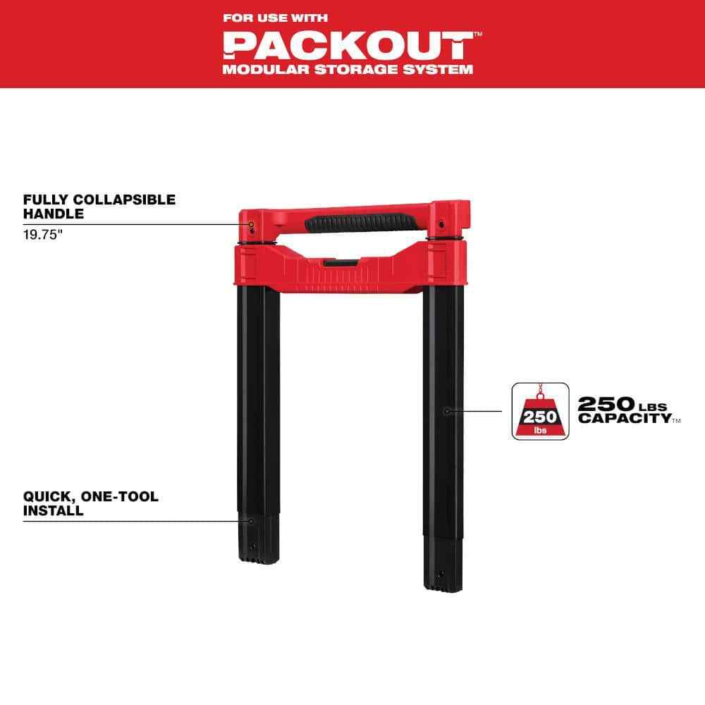 Milwaukee 48-22-8027 Low-Profile Handle for PACKOUT Rolling Tool Box FREE SHIP
