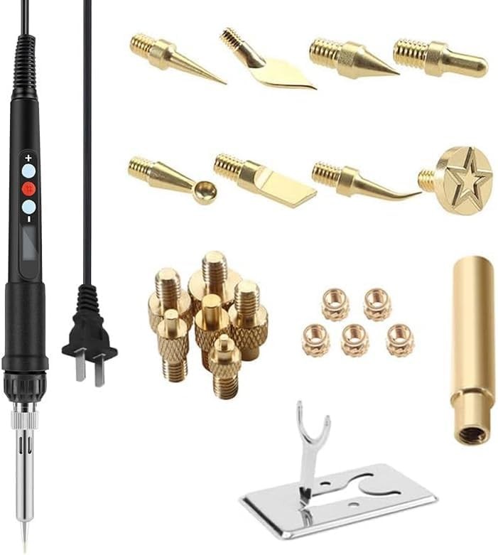 3D Printer Smoothing Kit – Finishing & Smoothing Tool with Temp Control Displa