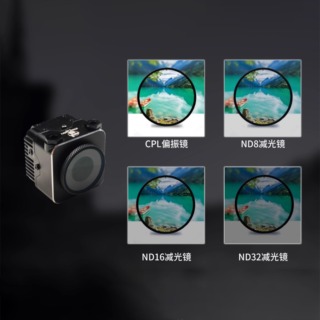 Darwin FPV Filter Lens Kit For O4 Pro Sky End