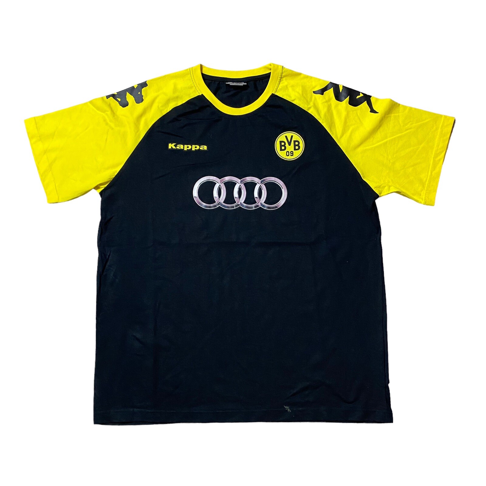 KAPPA Borussia Dortmund (BVB 09) Soccer Futbol Shirt Jersey Adult Size 2XL