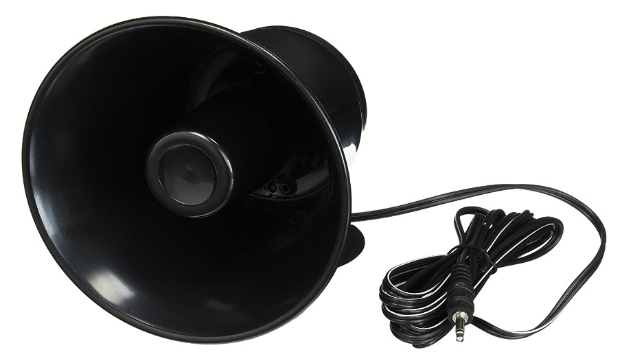Outdoor Car Horn Speaker Trumpet Adjustable Marine RV Siren System Weather Proof