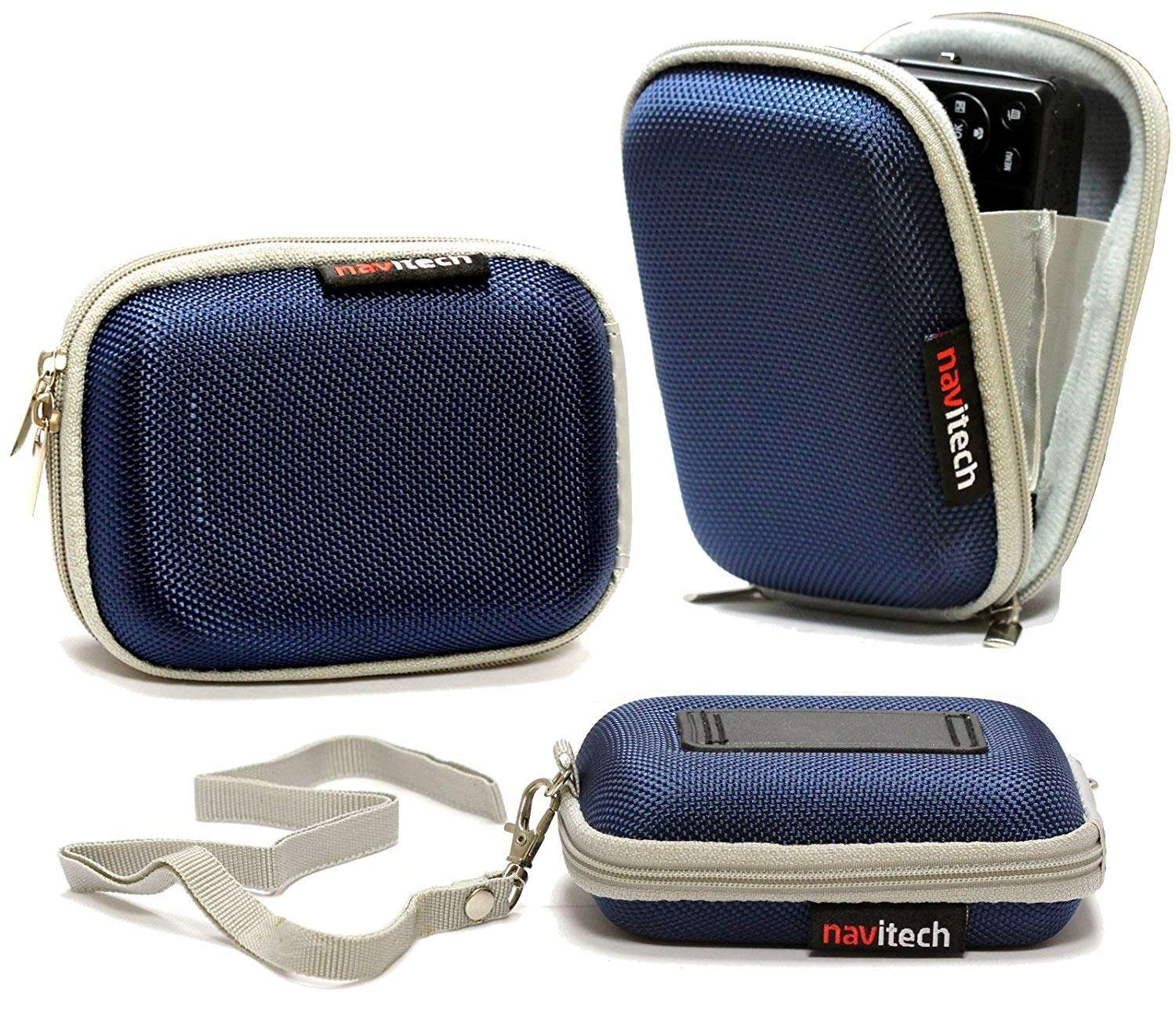 Navitech Blue Camera Case For Amdeurdi FHD 1080P 44MP Compact Camera