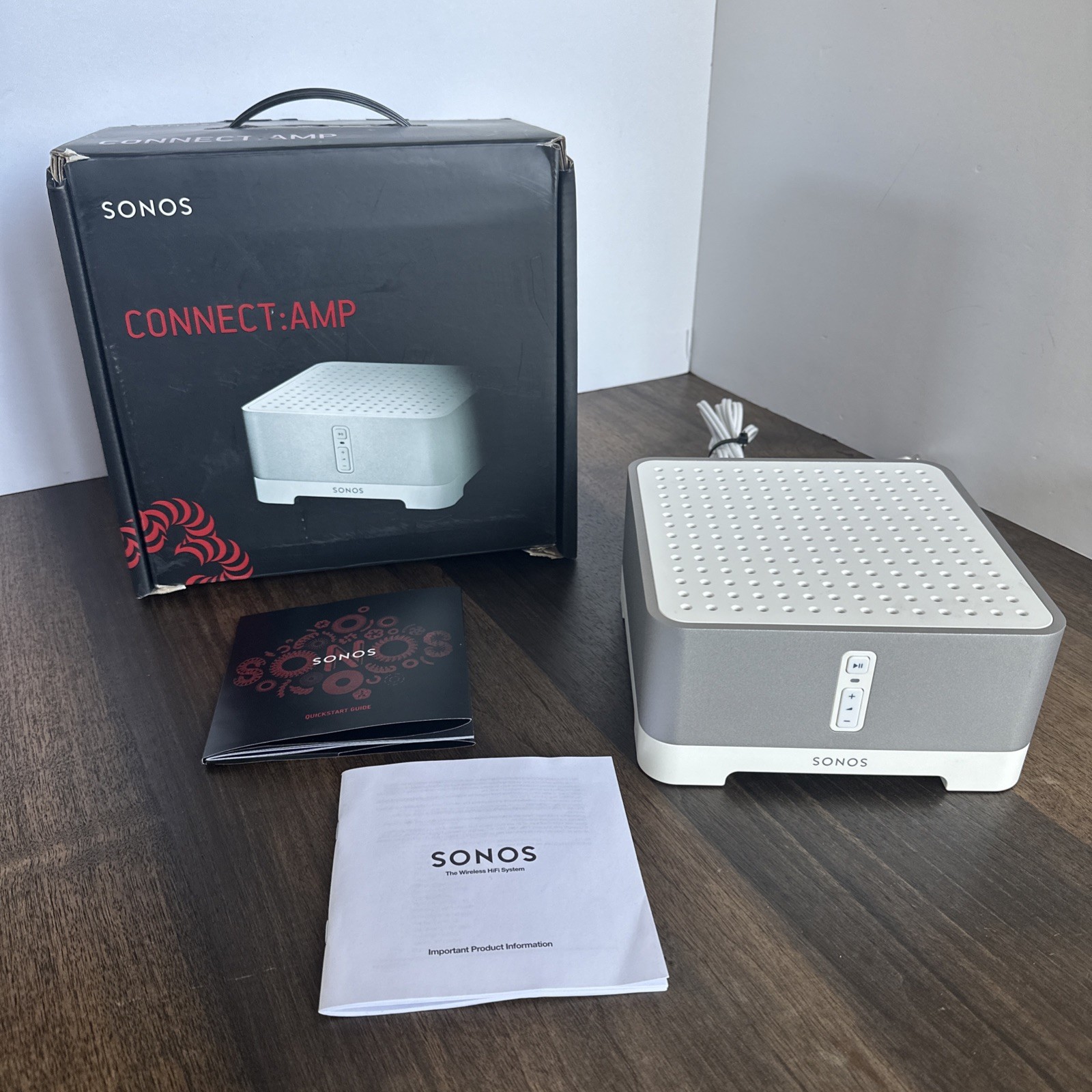 Sonos Connect:Amp - 2nd Gen 2 (Modern Unit S2 App) Wireless